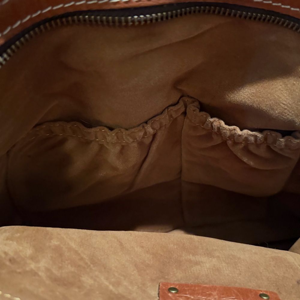 Patricia Nash Tan Leather Tote - Picture 8 of 16